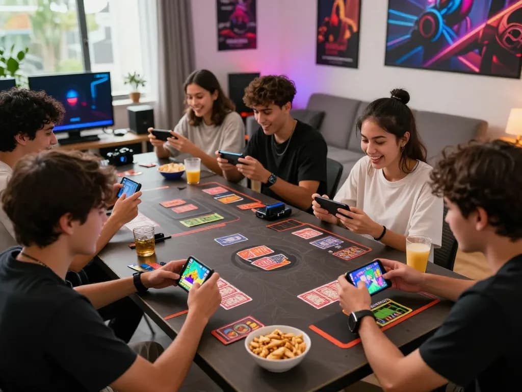 Enjoy the thrill of tải go88 with friends playing interactive games in a cozy atmosphere.