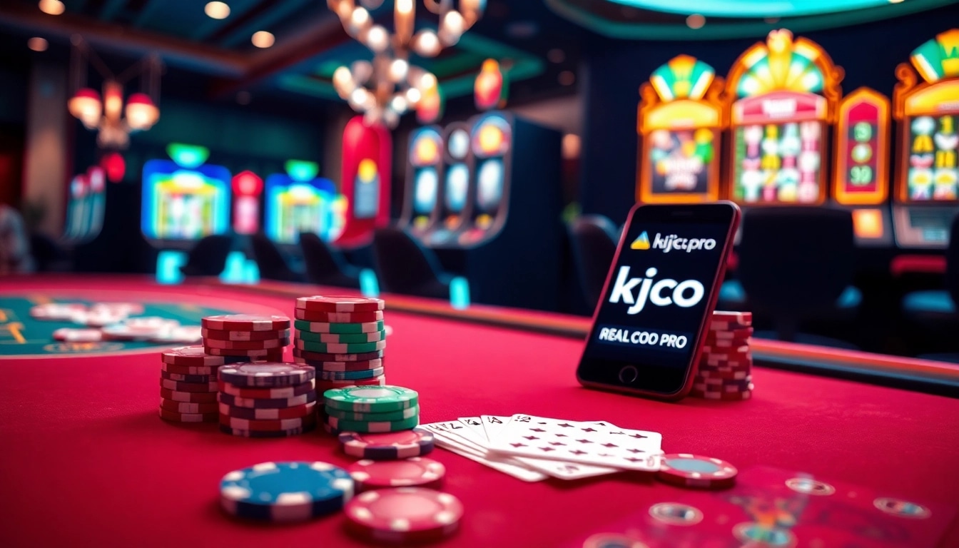 Experience excitement at the casino with poker chips and gaming tables at https://kjc.pro/.