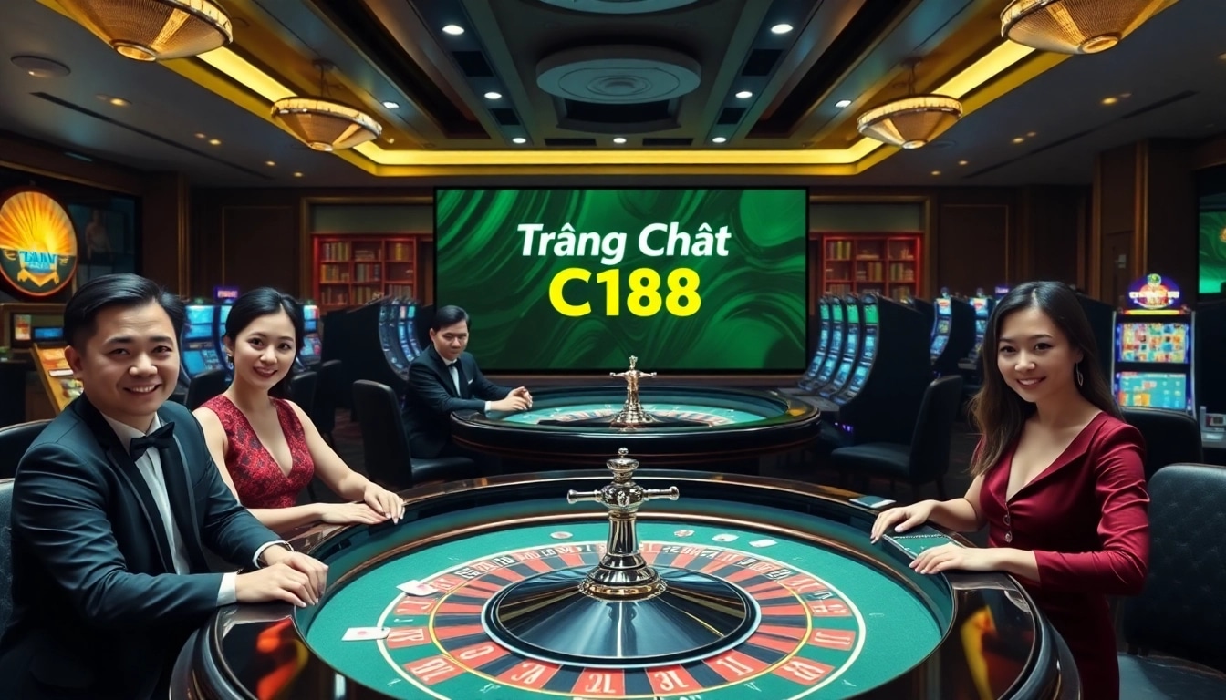 Experience the excitement of online gambling at Trang Chủ C168, featuring vibrant tables and energetic players.