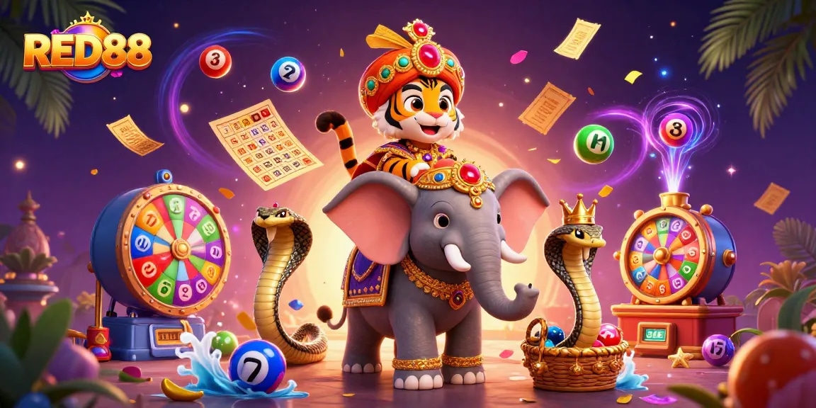Experience thrilling gameplay at RED88 with exciting visuals and dynamic casino elements.