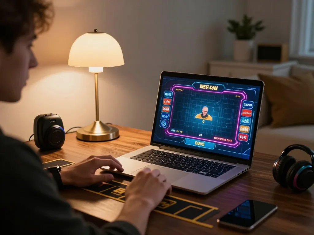 Participant enjoying immersive online casino experience at nhà cái PG88 with live dealer game setup.