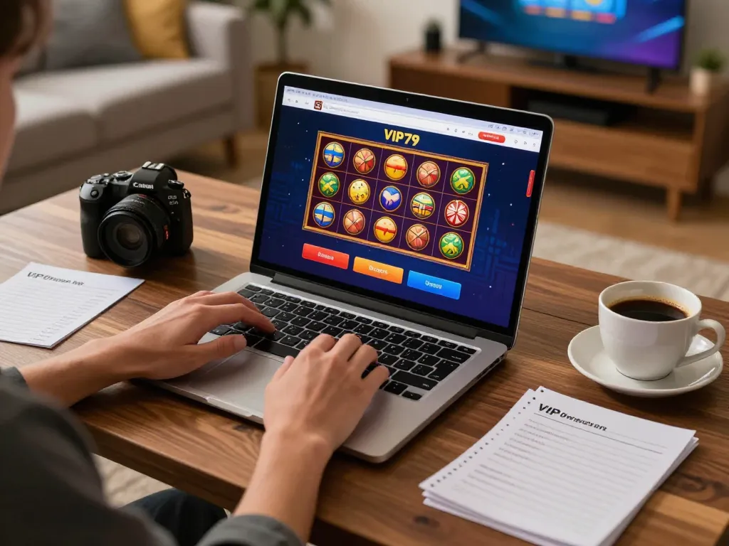 Engaging with VIP79 online gaming platform for strategic gameplay and responsible gambling.