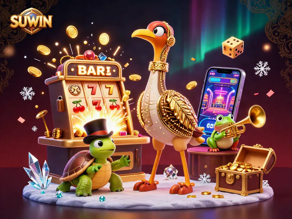 Experience thrilling spins and jackpots at SUWIN's vibrant casino playground