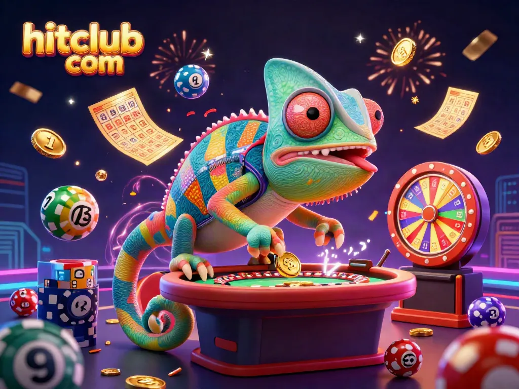 Engage with hitclub com's vibrant casino scene featuring dynamic games and colorful lottery elements.