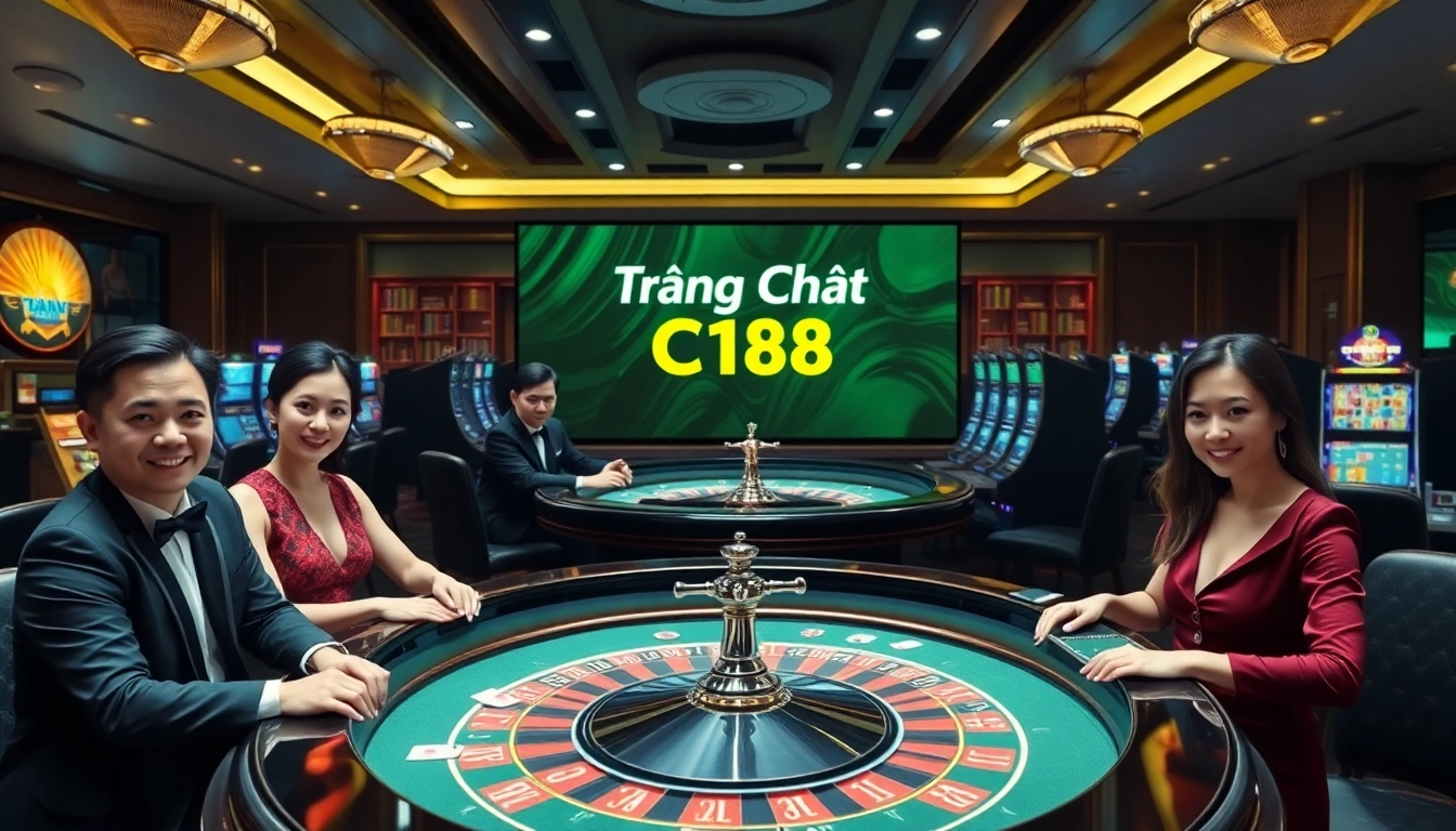 Experience the excitement of online gambling at Trang Chủ C168, featuring vibrant tables and energetic players.