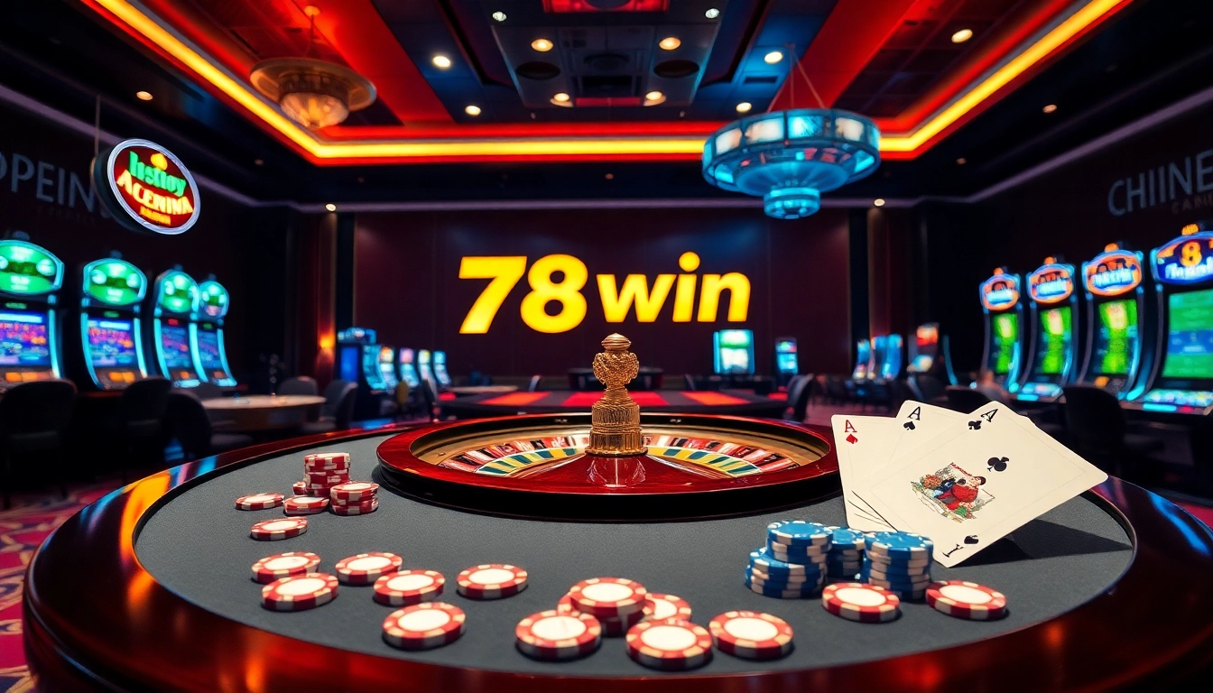 Experience the excitement of 78win with vibrant casino games and winning moments.