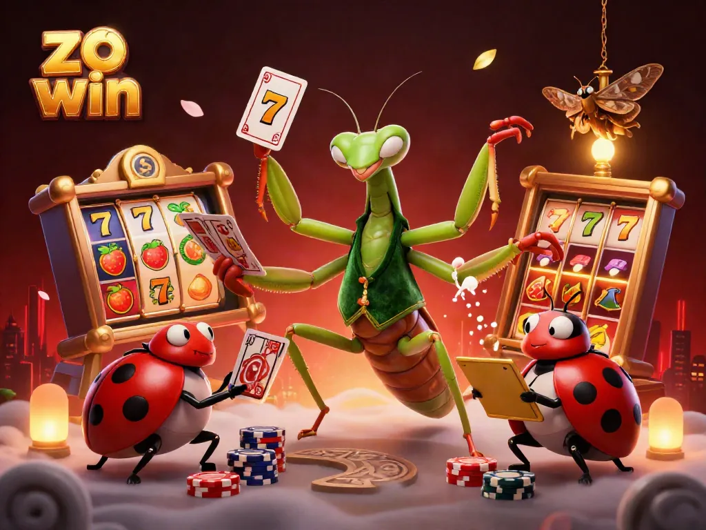 Experience winning at zo win with vibrant slot games and dynamic casino characters.