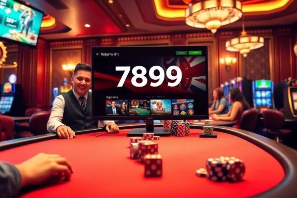 Players enjoy an engaging online gambling experience at https://789pcenter.it.com, featuring vibrant casino elements.