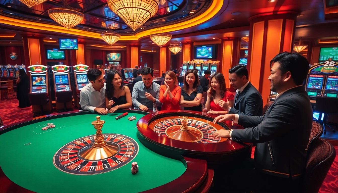 Players at a roulette table enjoying the thrill of high-stakes gambling at rr 88 casino.