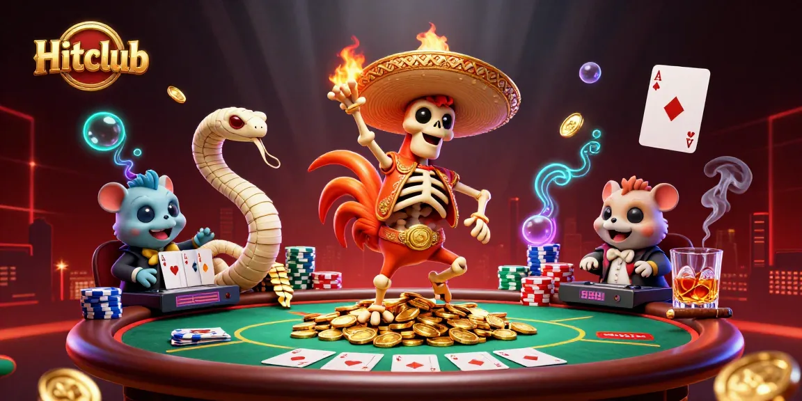 Join Hitclub for an electrifying poker experience with thrilling wins and dynamic gameplay.